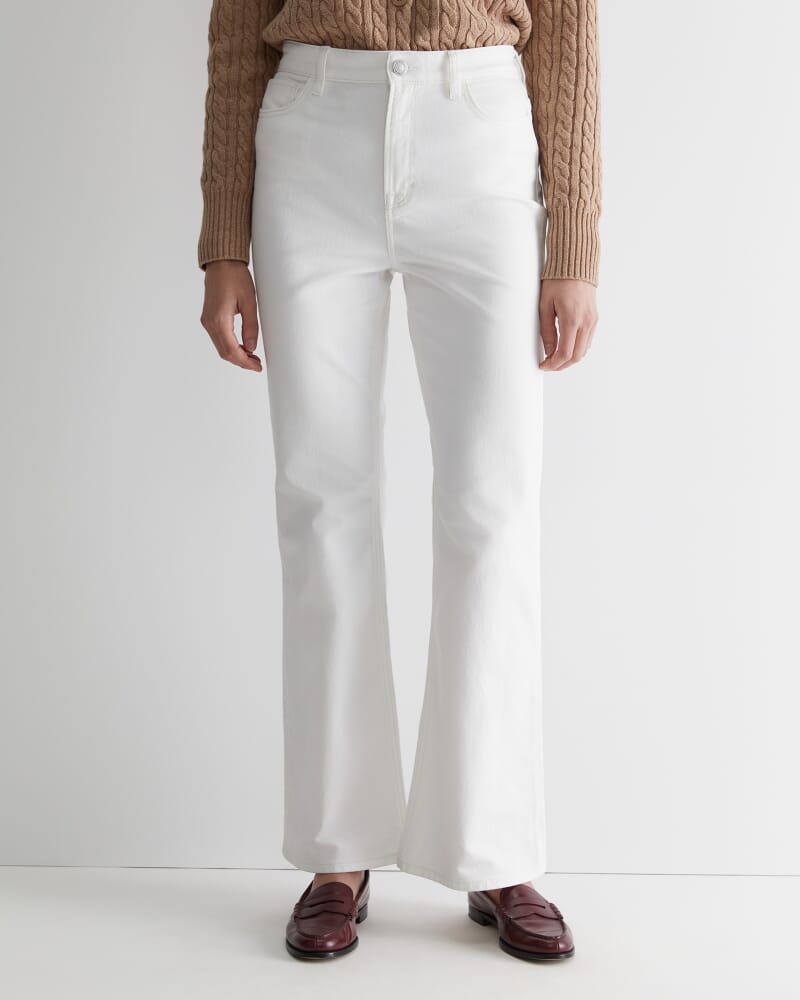 Holly Bootleg Jean in WHITE