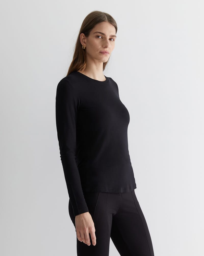 Magic Long Sleeve Tee in BLACK