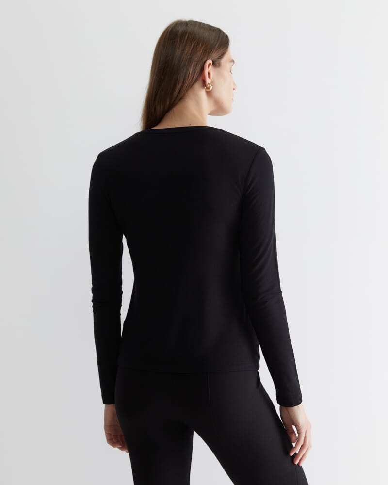 Magic Long Sleeve Tee in BLACK