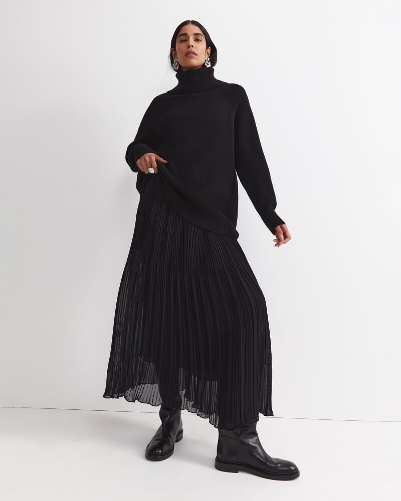 Sunshine Chunky Sweater in BLACK