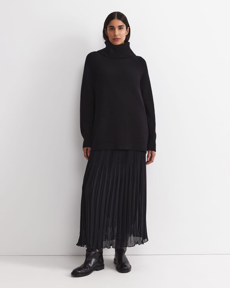 Sunshine Chunky Sweater in BLACK