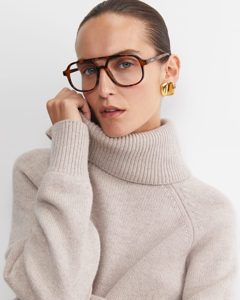 Sunshine Chunky Sweater in MINK