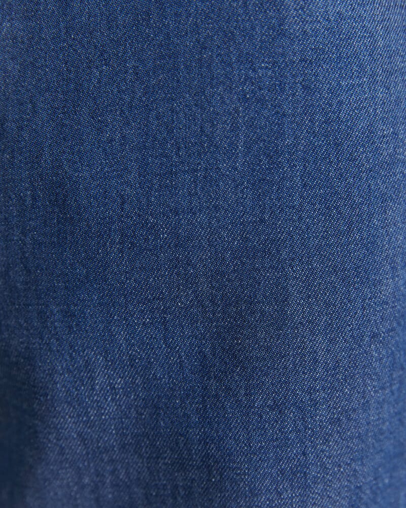 Tuva Denim Wide Leg Pant in DENIM