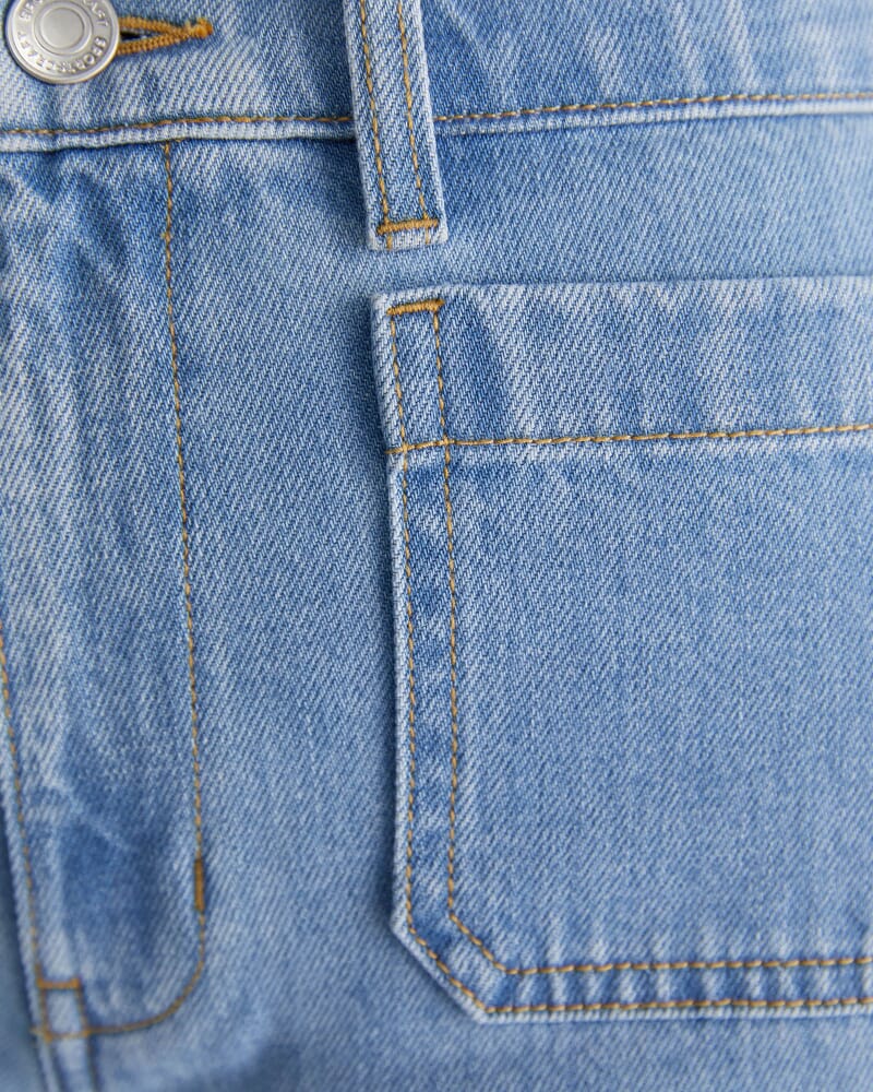 Nili Wide Leg Jean in LIGHT WASH