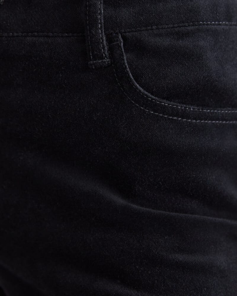 Cleo Velvet Pant in BLACK