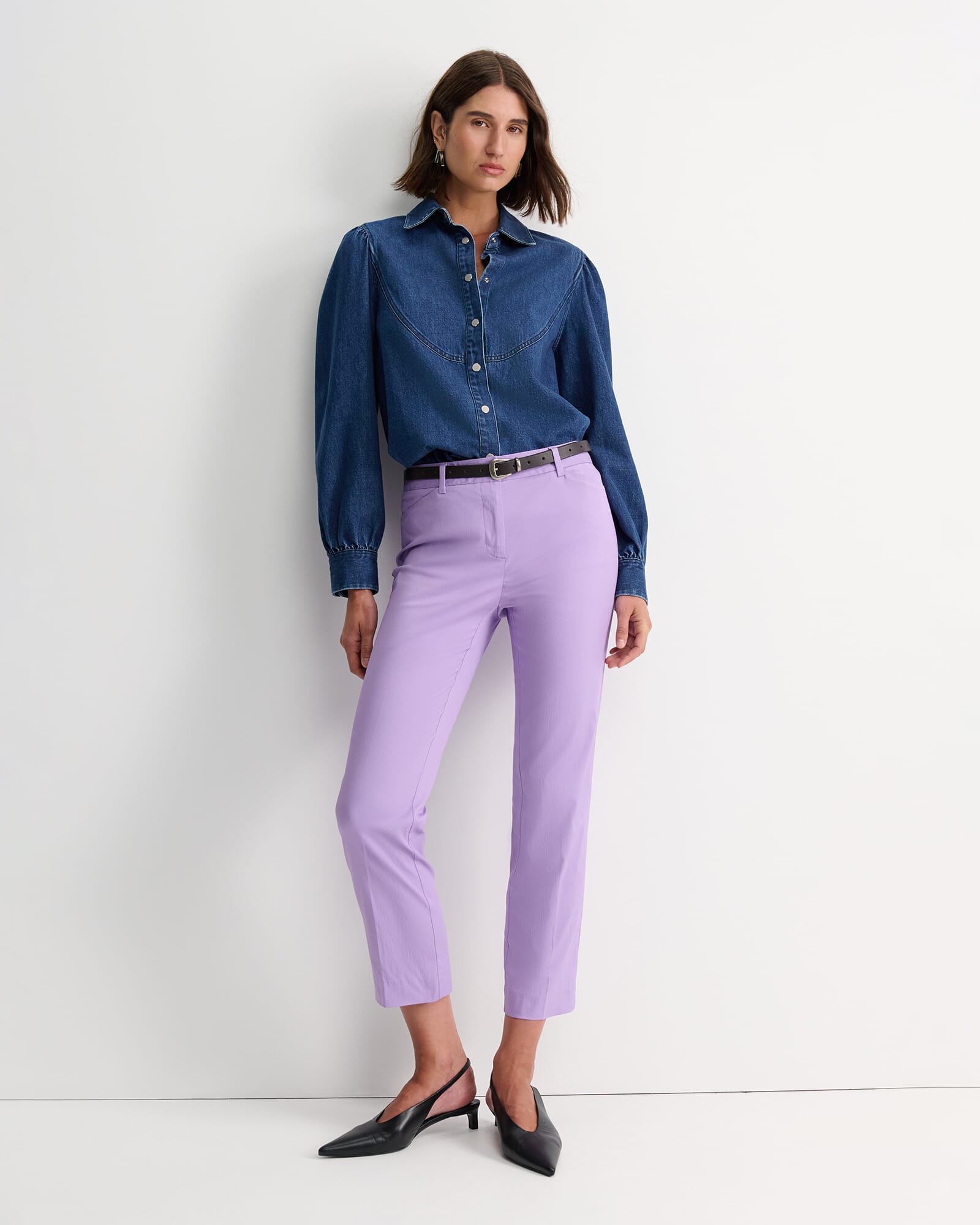 Evie Straight Capri Pant