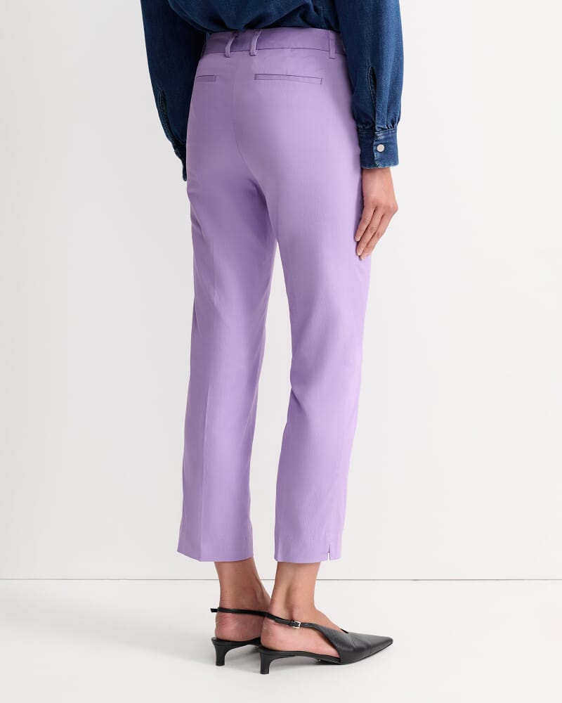 Evie Straight Capri Pant in VIOLA