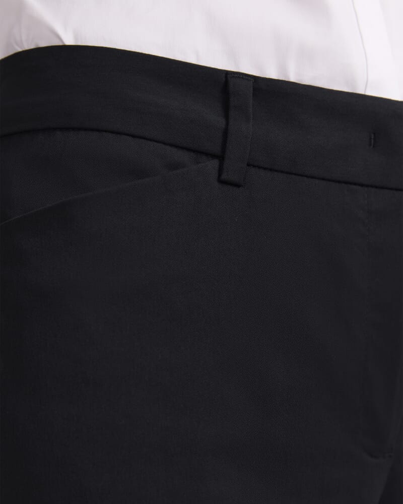 Evie Straight Capri in BLACK