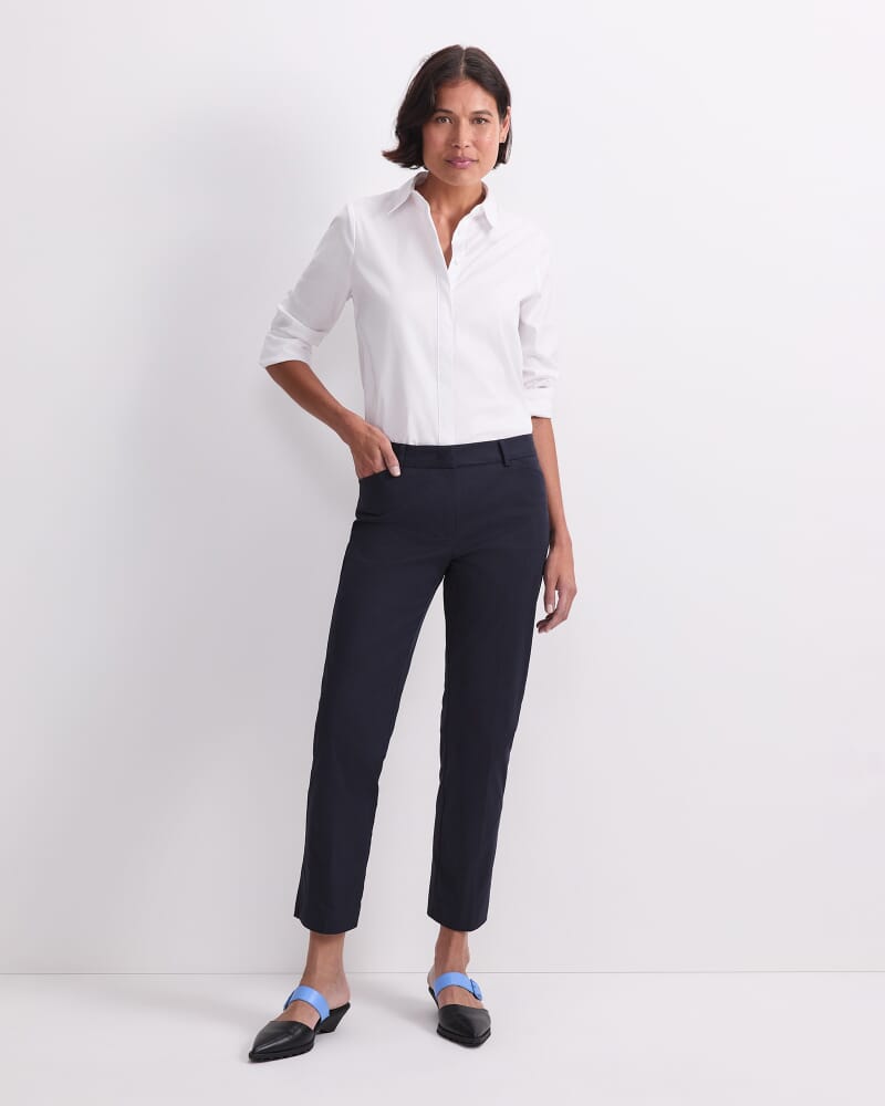 Evie Straight Capri in CLASSIC NAVY