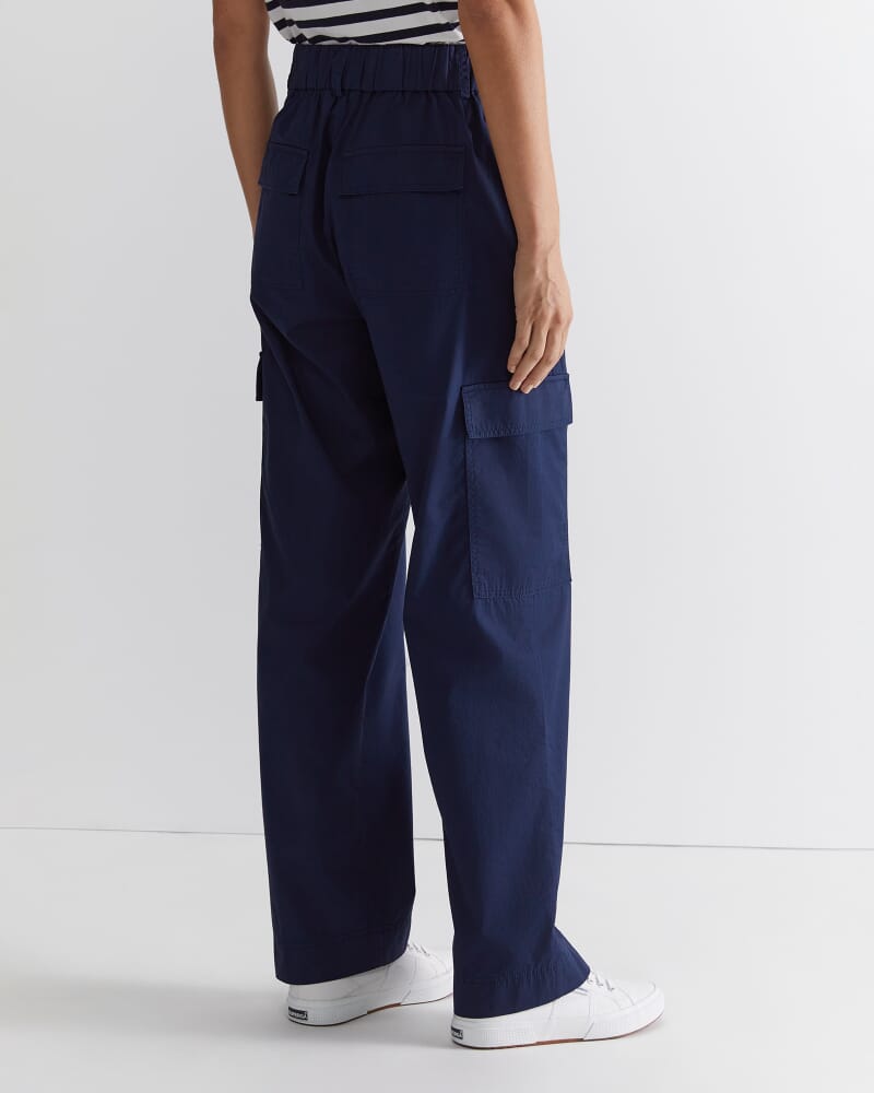Mila Cargo Pant in NAVY