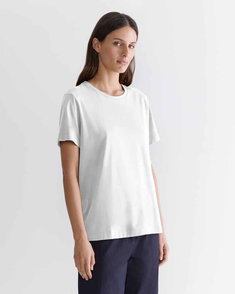The Essential Tee in WHITE