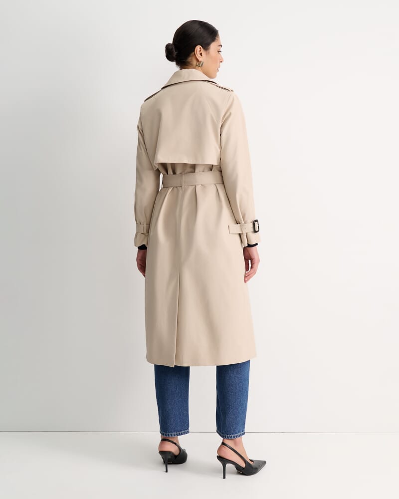 Audrey Icon Trench in STONE