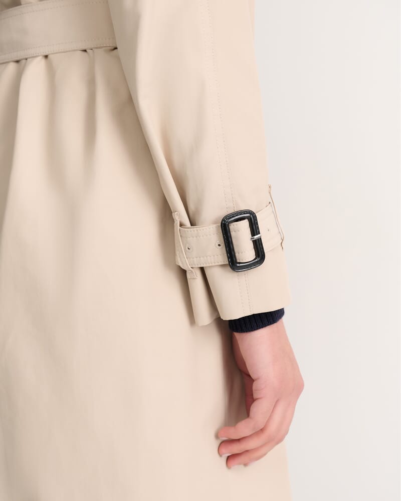 Audrey Icon Trench in STONE