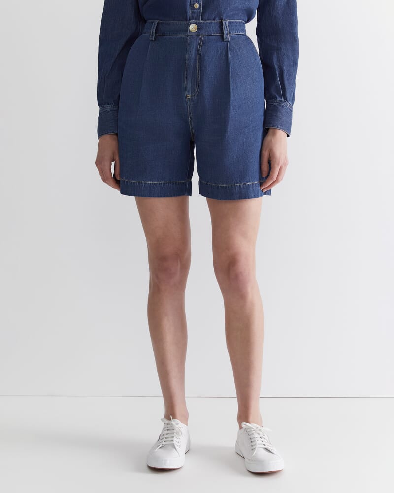 Tuva Denim Short in DENIM