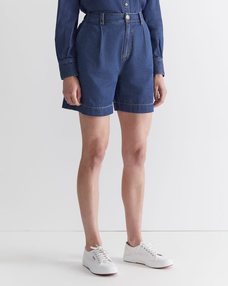 Tuva Denim Short in DENIM