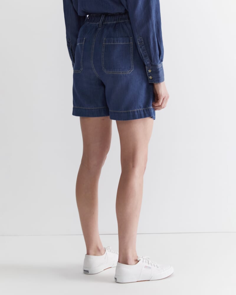 Tuva Denim Short in DENIM