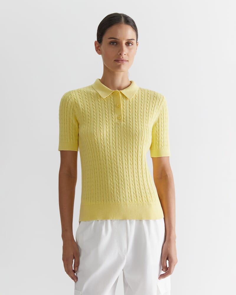 Elka Cable Polo in SUN