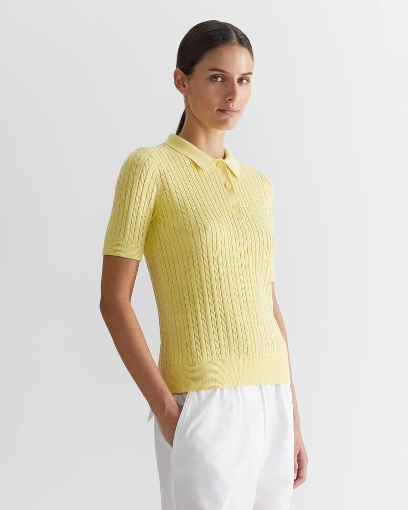 Elka Cable Polo in SUN