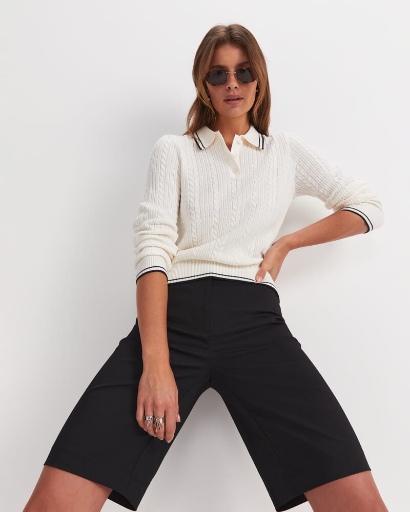 Evie Bermuda Short in BLACK