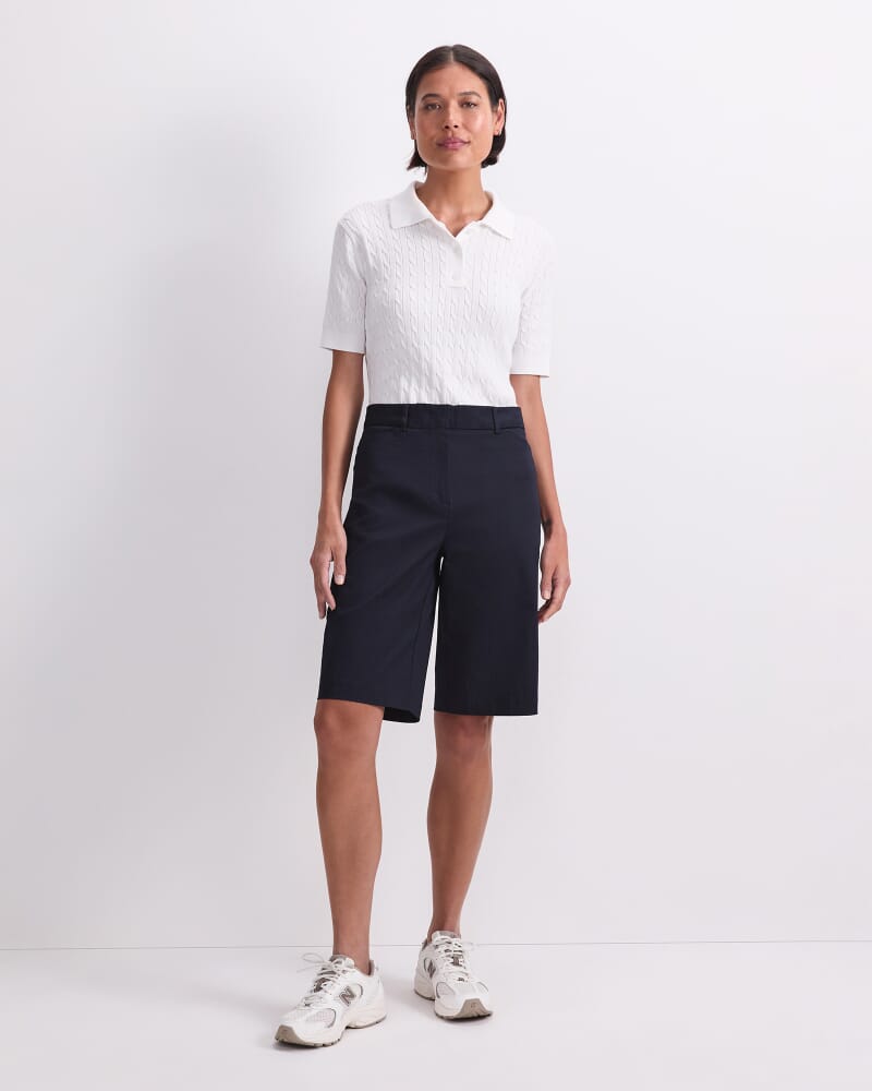 Evie Bermuda Short in CLASSIC NAVY