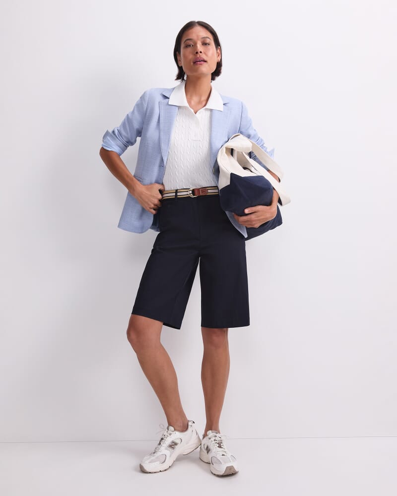 Evie Bermuda Short in CLASSIC NAVY