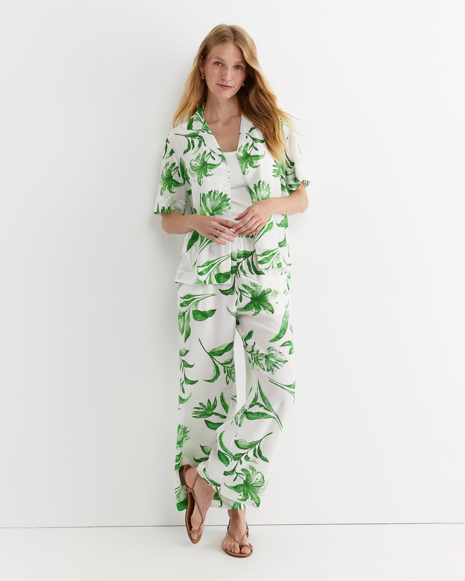 Botanical Silk Shirt