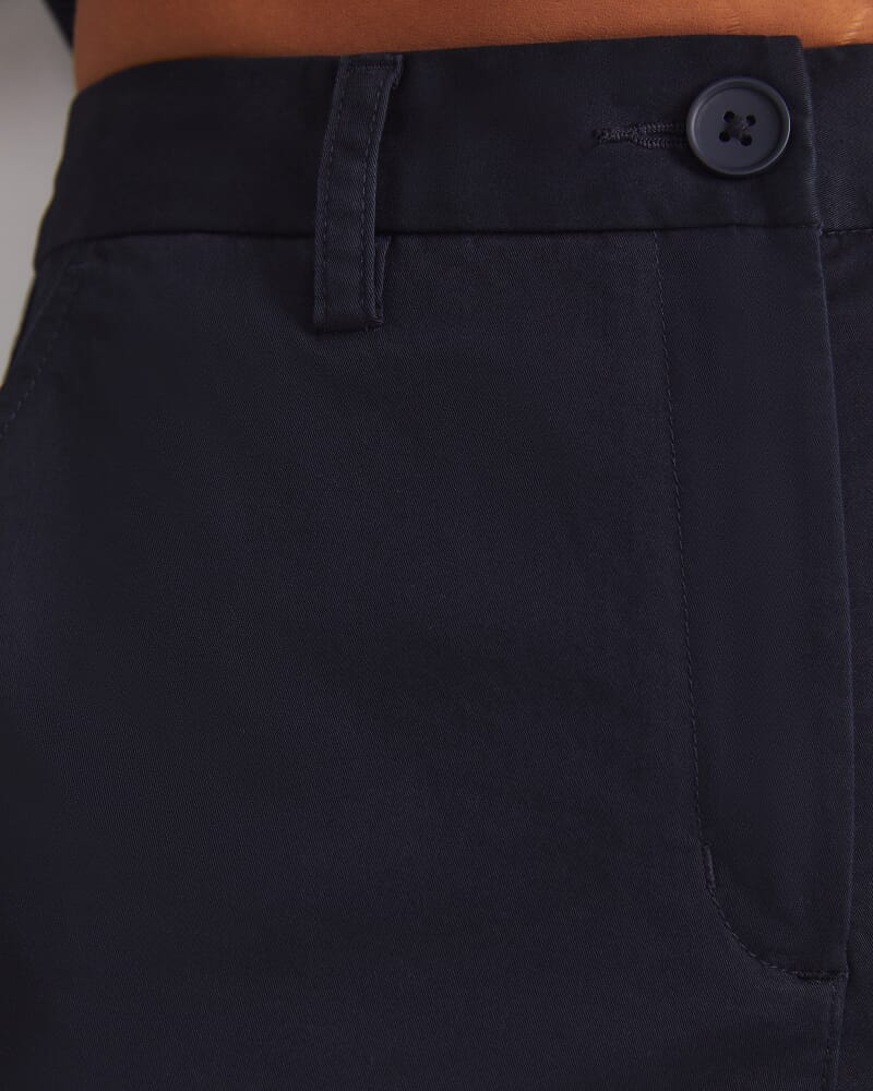 Laura Straight Chino Pant in NAVY