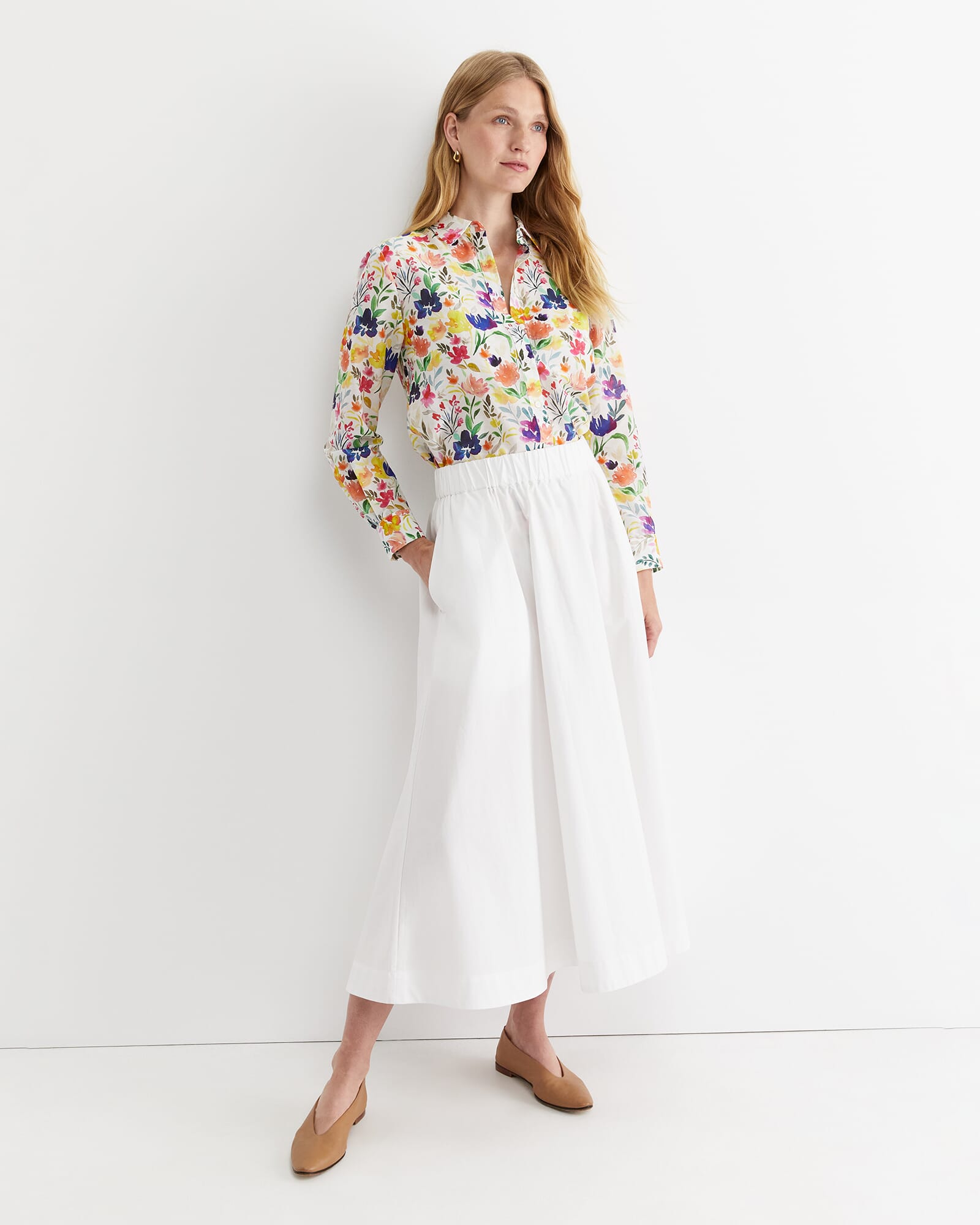 Lou Cotton Silk Shirt