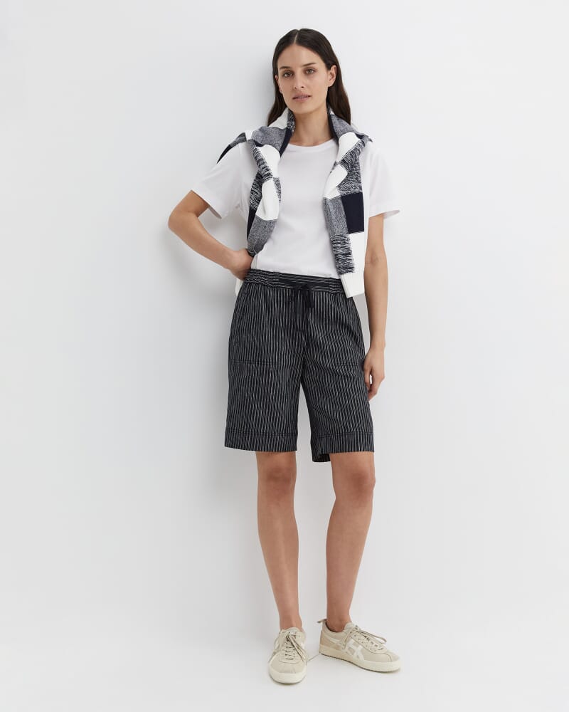 Rosa Stripe Linen Short