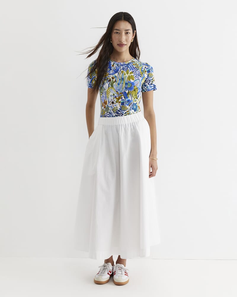 Jungle Short Sleeve Liberty Tee in BLUE MULTI