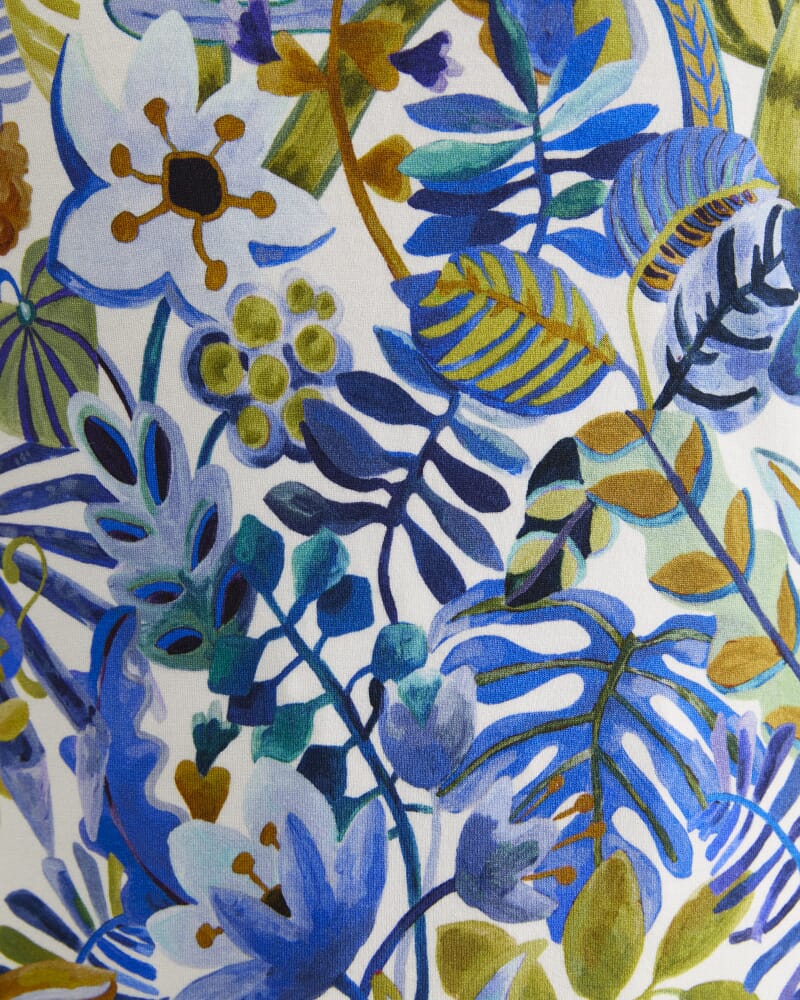 Jungle Short Sleeve Liberty Tee in BLUE MULTI