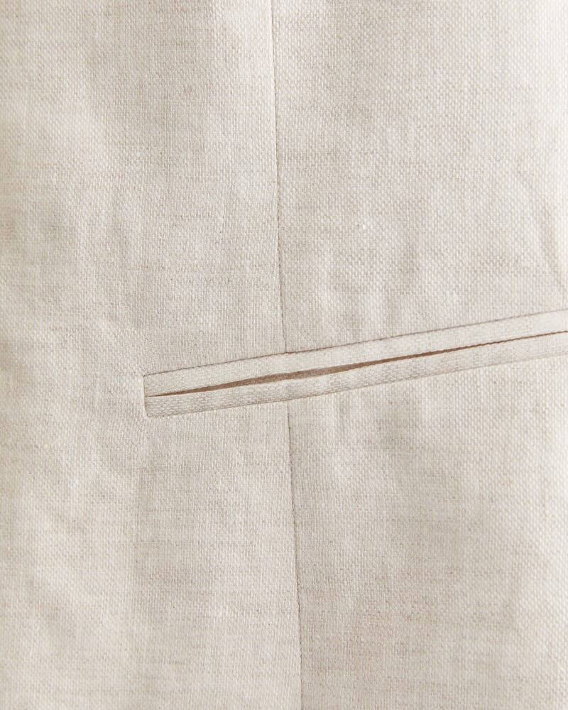 Freya Linen Vest in STRING