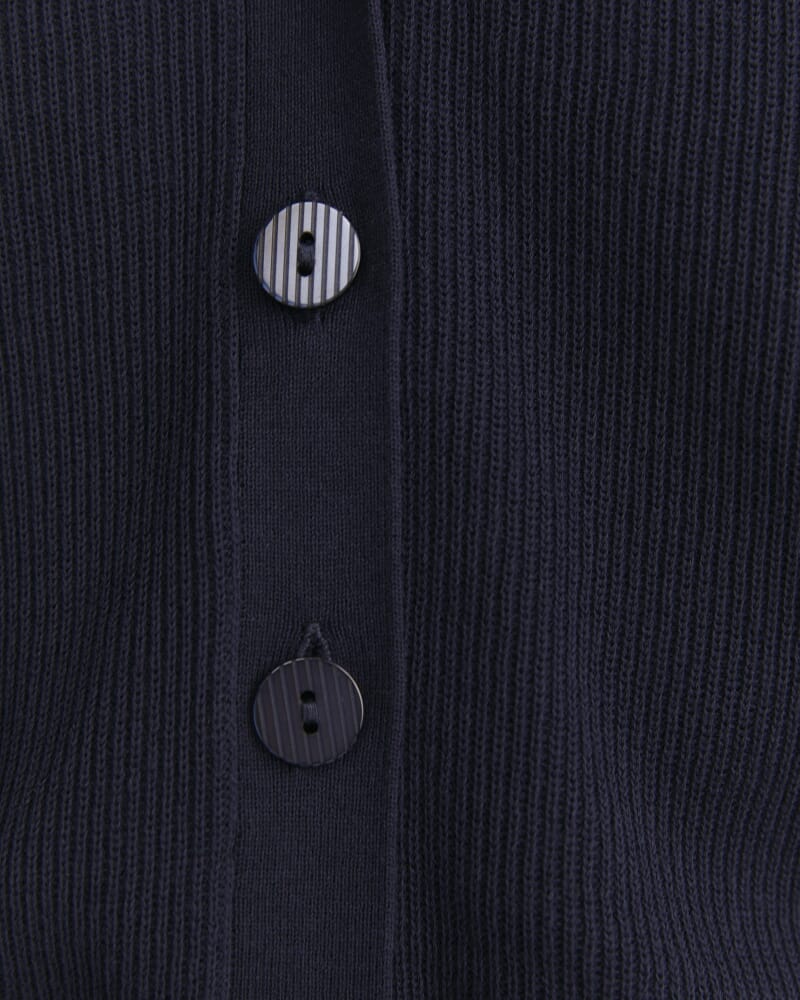 Becky Cotton Vest in NAVY