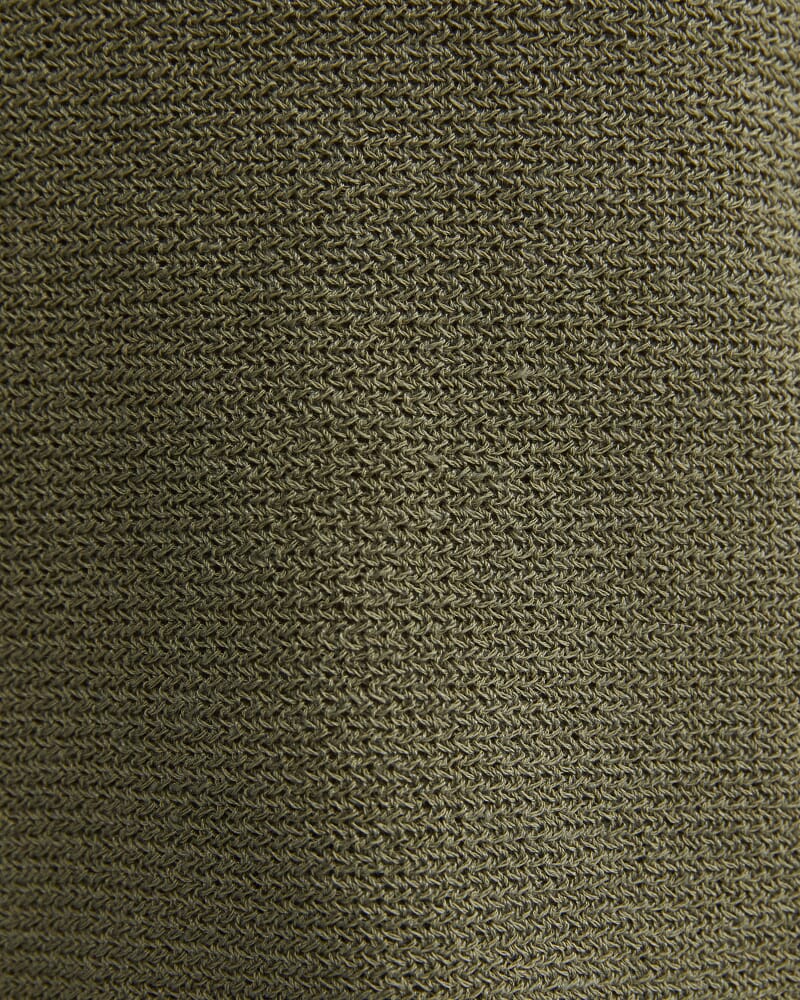 Luisa V-Neck Knit Top in KHAKI