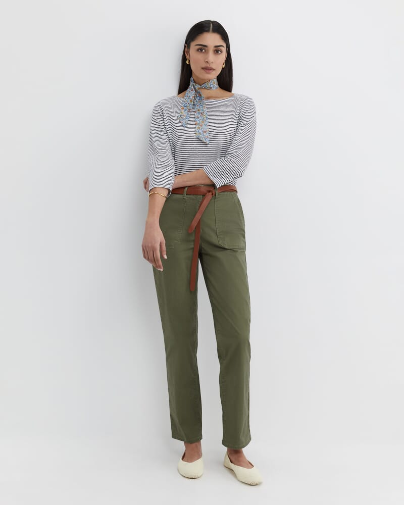 Cecile Linen Top