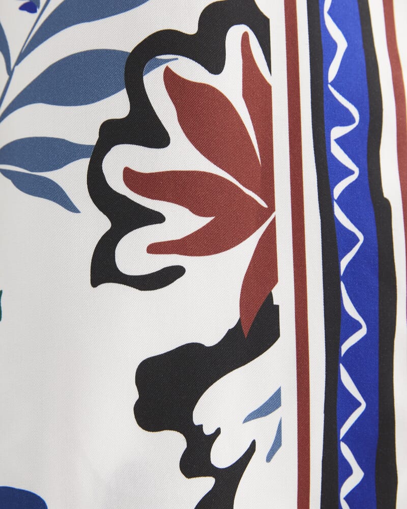 Marika Short Sleeve Shirt in PINK MULTI