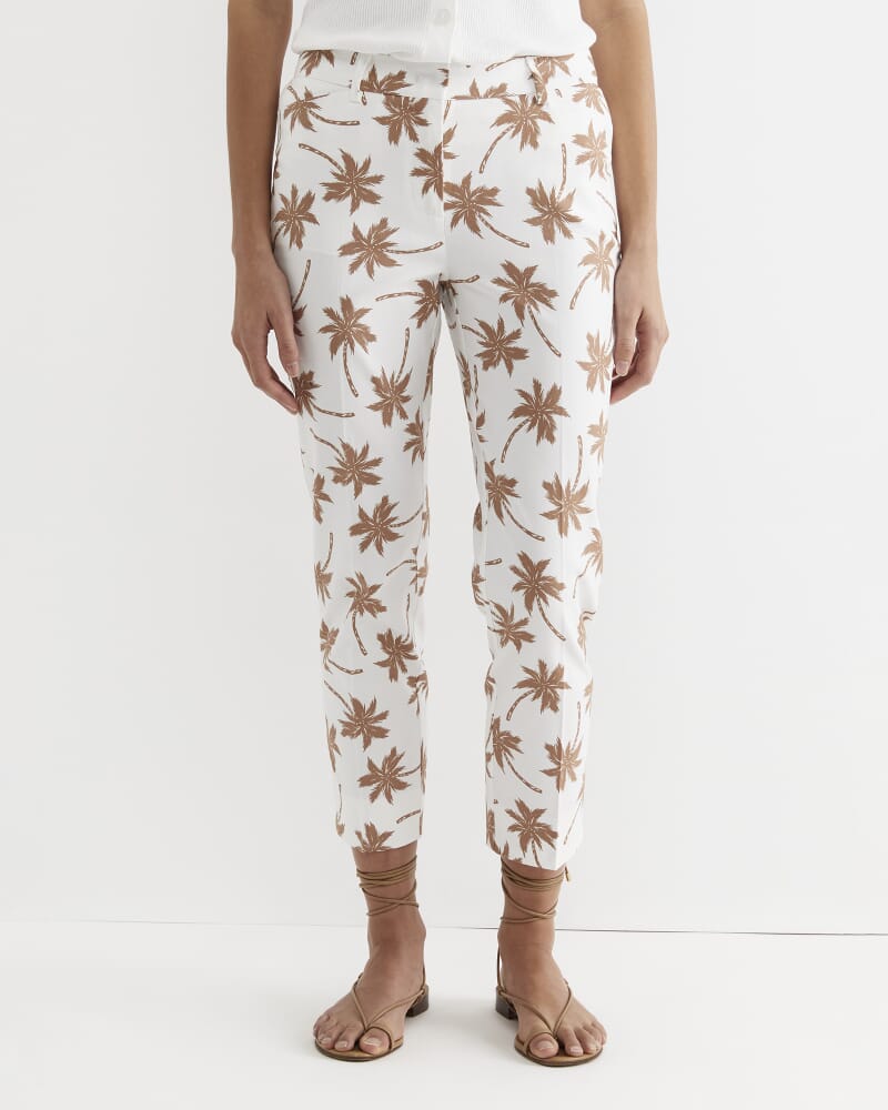 Palm Venus Capri in TAN/WHITE