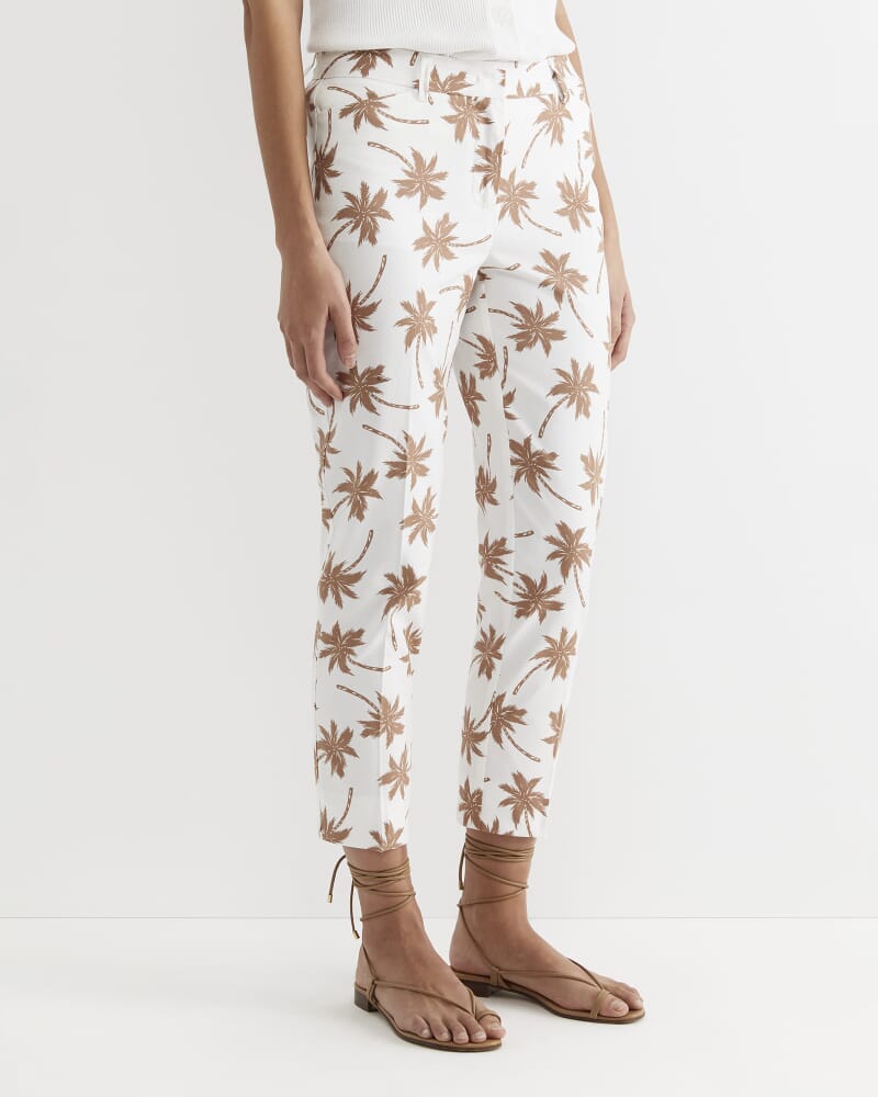 Palm Venus Capri in TAN/WHITE