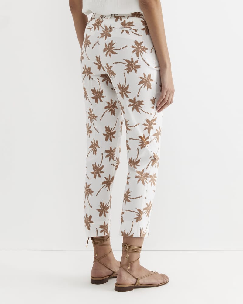 Palm Venus Capri in TAN/WHITE