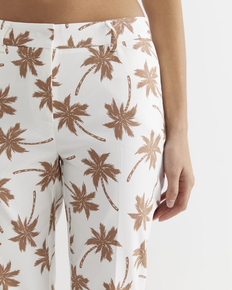 Palm Venus Capri in TAN/WHITE