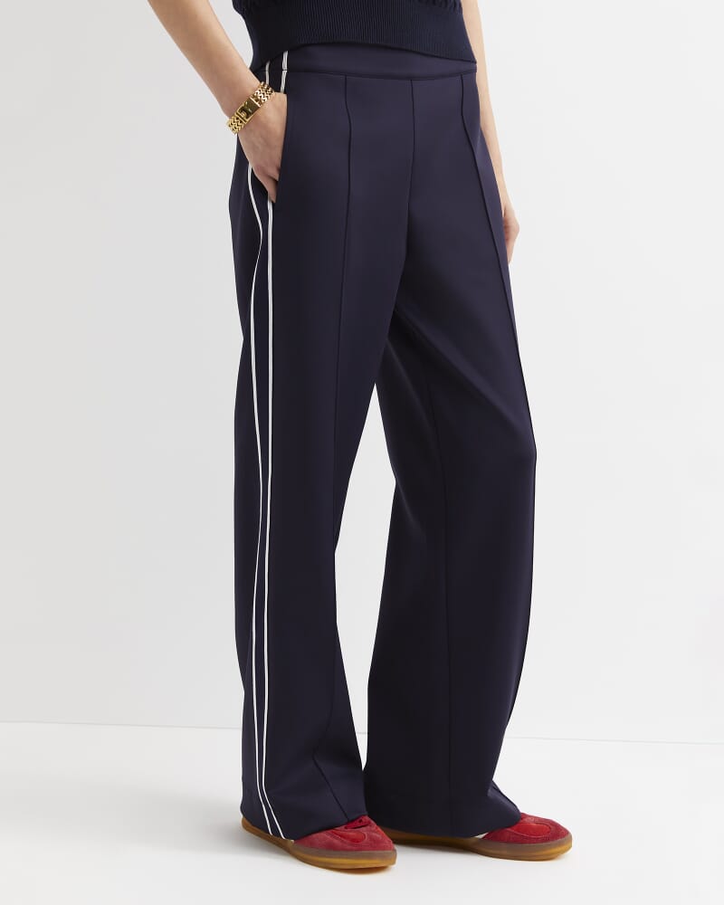 Lina Track Pant in NAVY MULTI