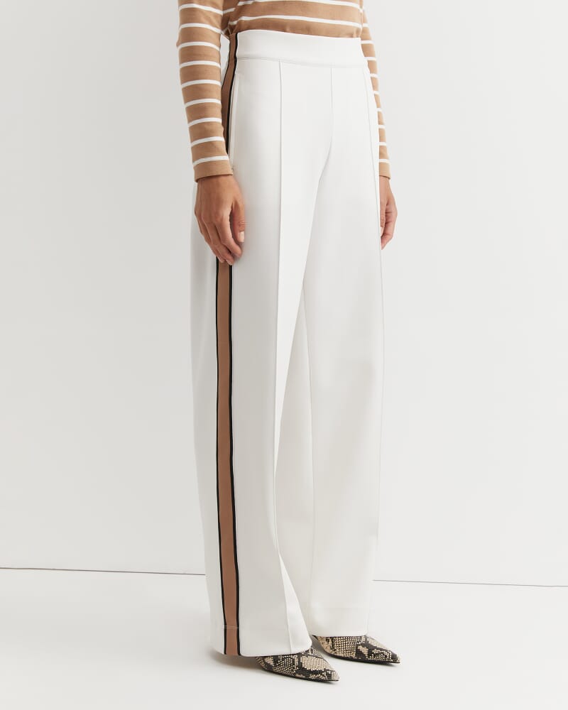 Lina Track Pant in WHITE/MULTI