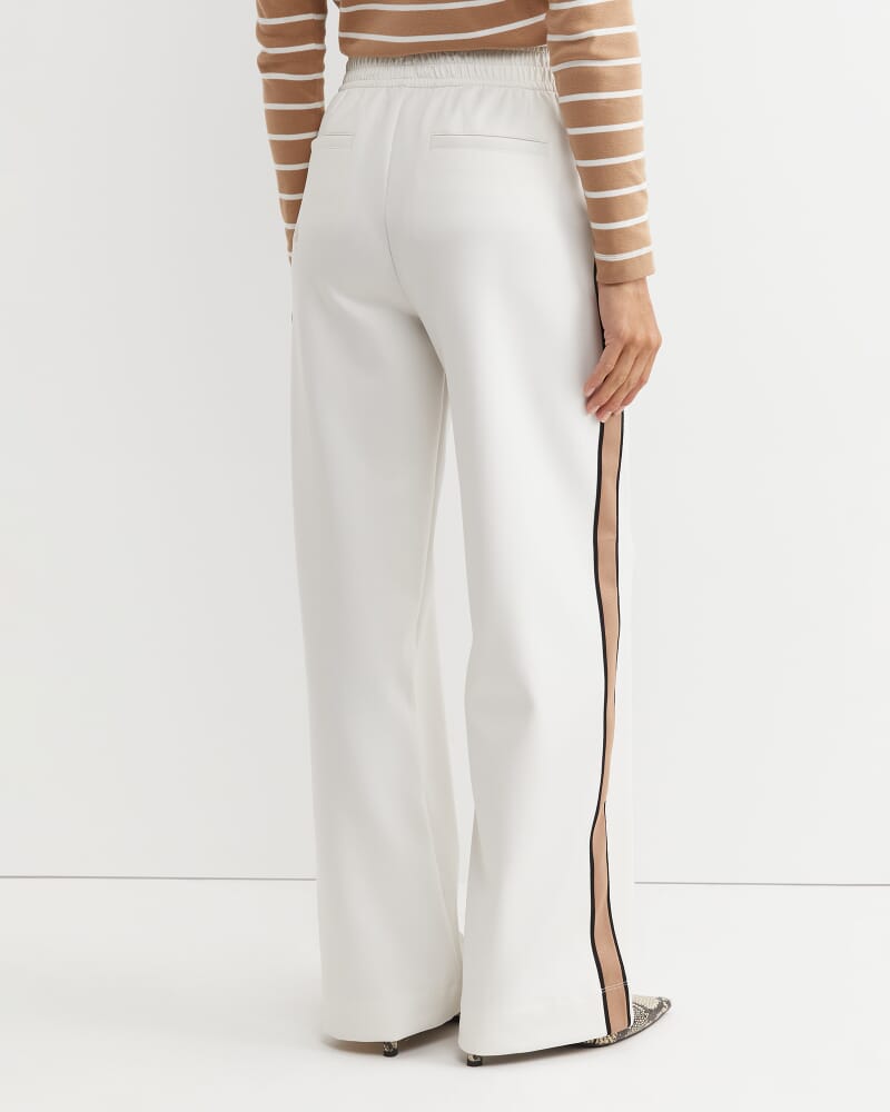 Lina Track Pant in WHITE/MULTI