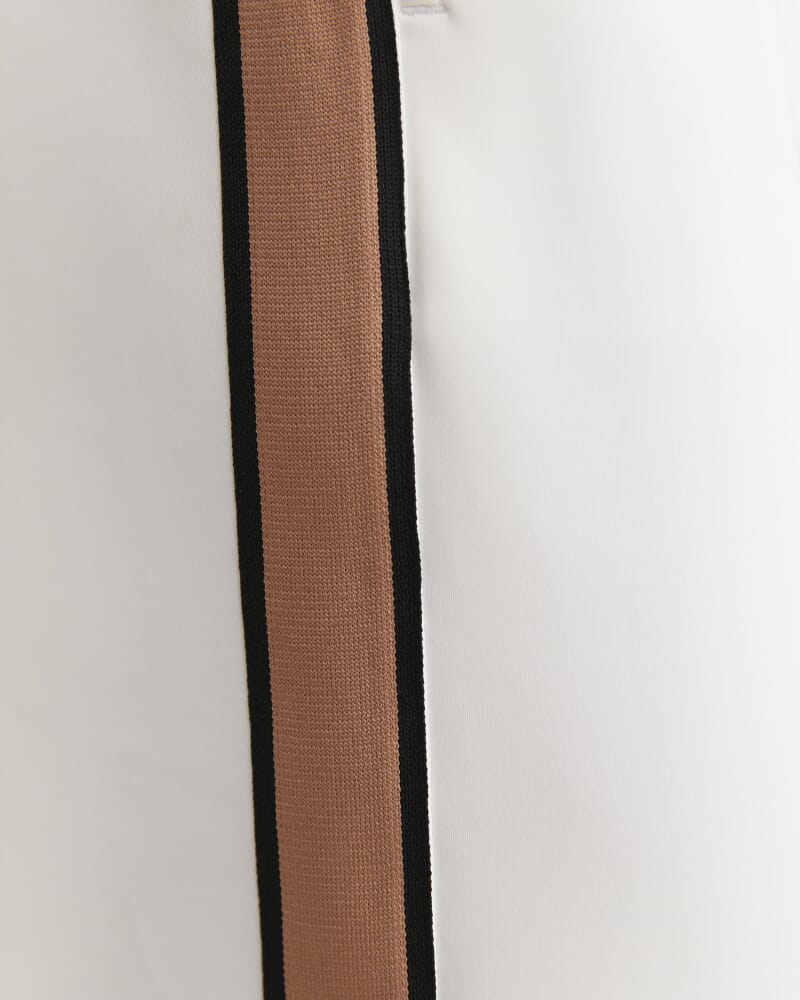 Lina Track Pant in WHITE/MULTI