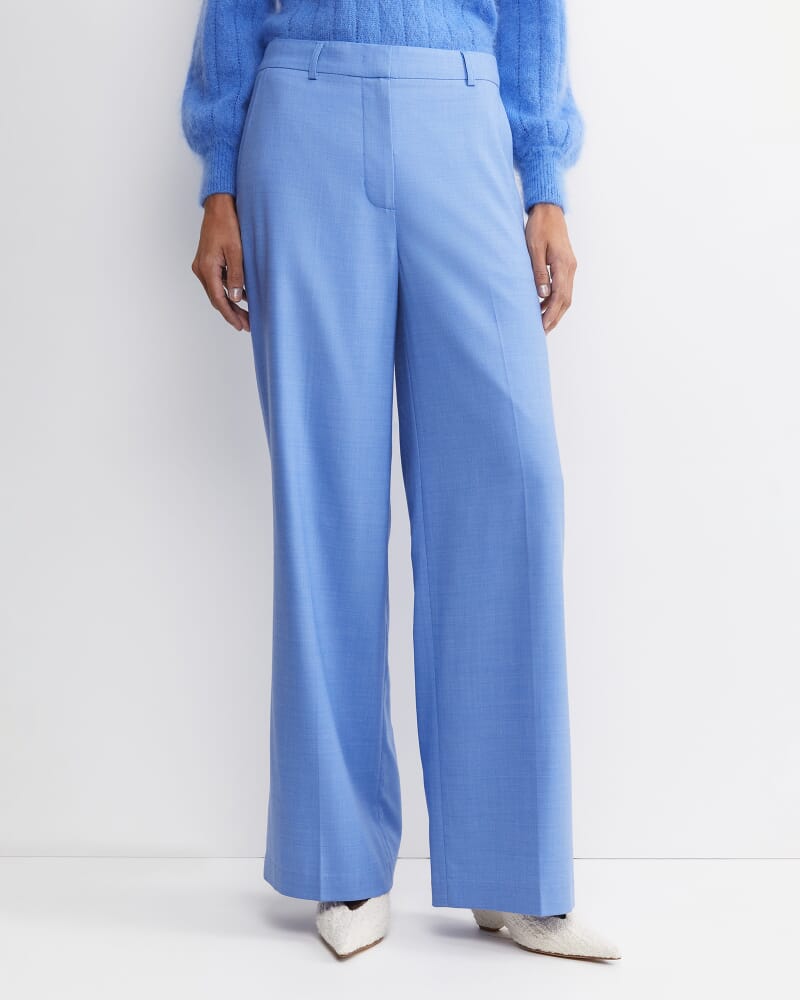 Wren Wide Leg Pant in BELLE BLUE