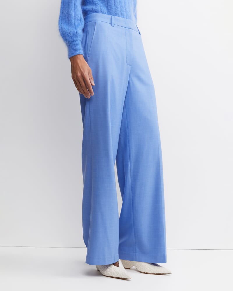 Wren Wide Leg Pant in BELLE BLUE