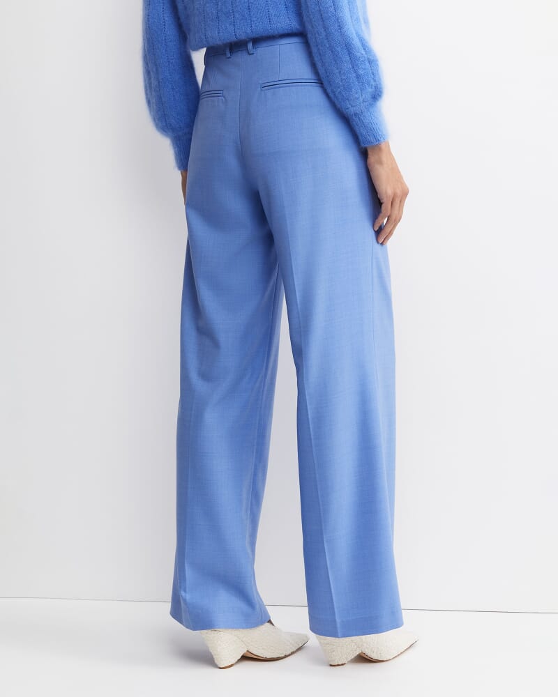 Wren Wide Leg Pant in BELLE BLUE