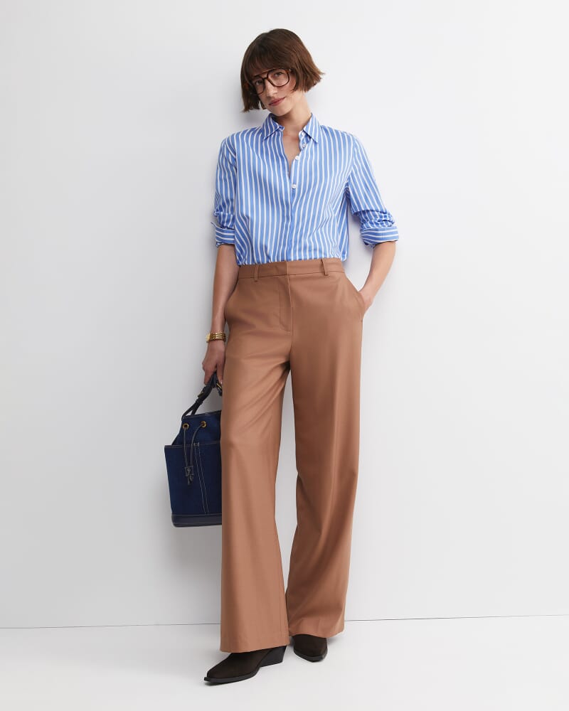 Wren Wide Leg Pant in CAMEL