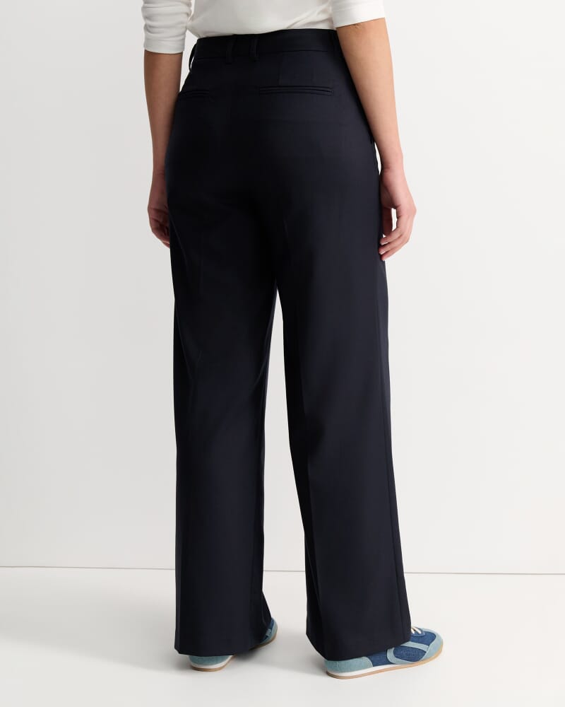 Wren Wide Leg Pant in NAVY