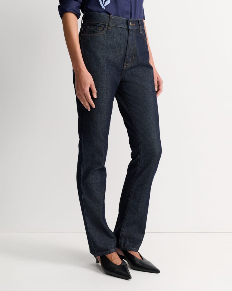Victoria Straight Leg Jean in INDIGO